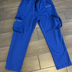 Blue Cargo Pants Worn Once Size L