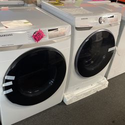 FRONTLOAD WHITE WASHER AND DRYER SET