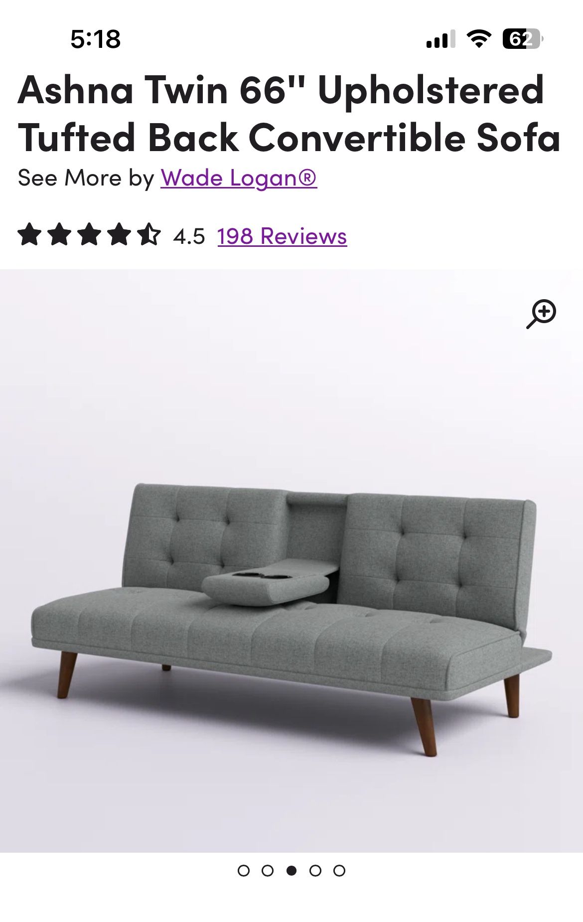 Gray Futon *NEW*