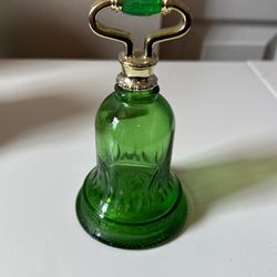 AVON Cologne Empty 8.75 Inches Green Bottle Vintage 1978 