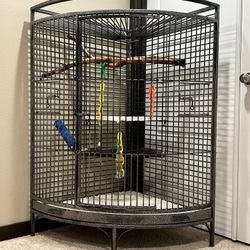 Large Corner Cage Enclosure 