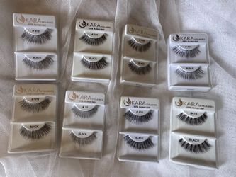 8 pairs of eyelashes