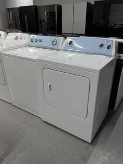 Whirlpool Top Load Washer and Dryer Set