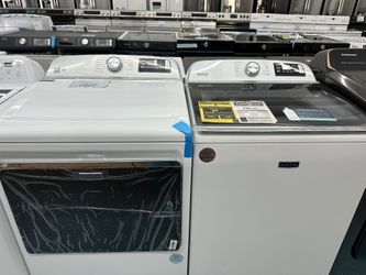 New Maytag Washer And Electric Dryer Too Load 