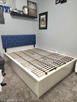 Ikea "Malm" Queen Bed Frame