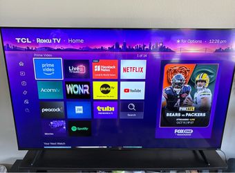 50" TCL Roku Smart TV – Excellent Condition