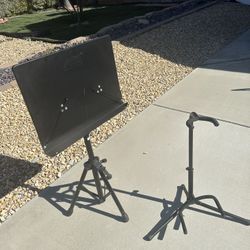 Music Stand or Guitar Stand - $15/ea 