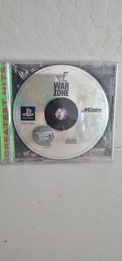 WWF War Zone PlayStation 1 Game