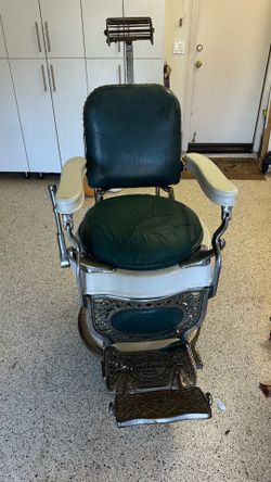 Antique barber chair