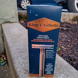 King C. Gillette Safety Razor 