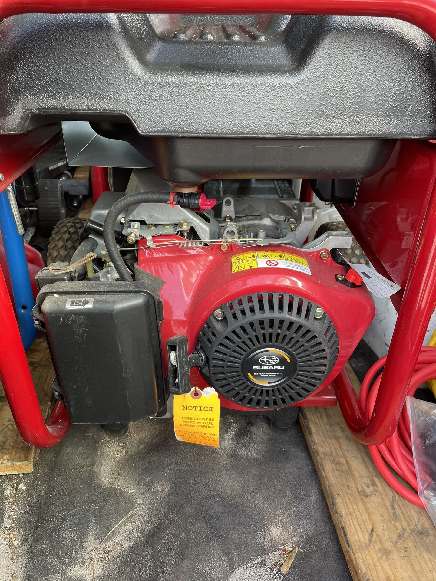 5000 Watts With Subaru Engine Good