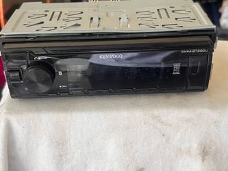 Kenwood single din radio