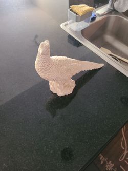 Bird statue
