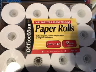 Office max register rolls