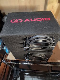 2 6.5 DD AUDIO LE-M06 SUBWOOFERS