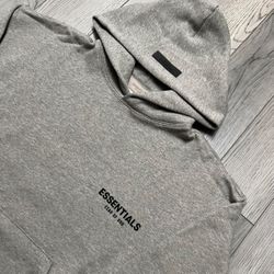🔥 ESSENTIALS FEAR OF GOD DARK OATMEAL HOODIE – SIZE XS (NEW)