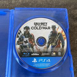 Call of Duty Black Ops Cold War PS4 Game