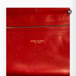 Henri Bendel Red Large Bag