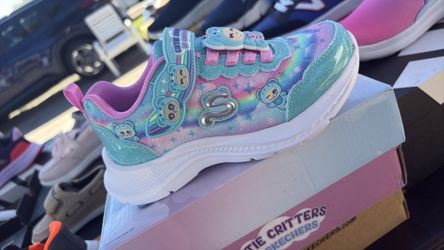 Cutie critters by Skechers girl size 12