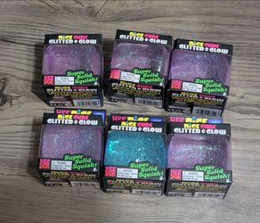 Needoh Glitter Glow Cube