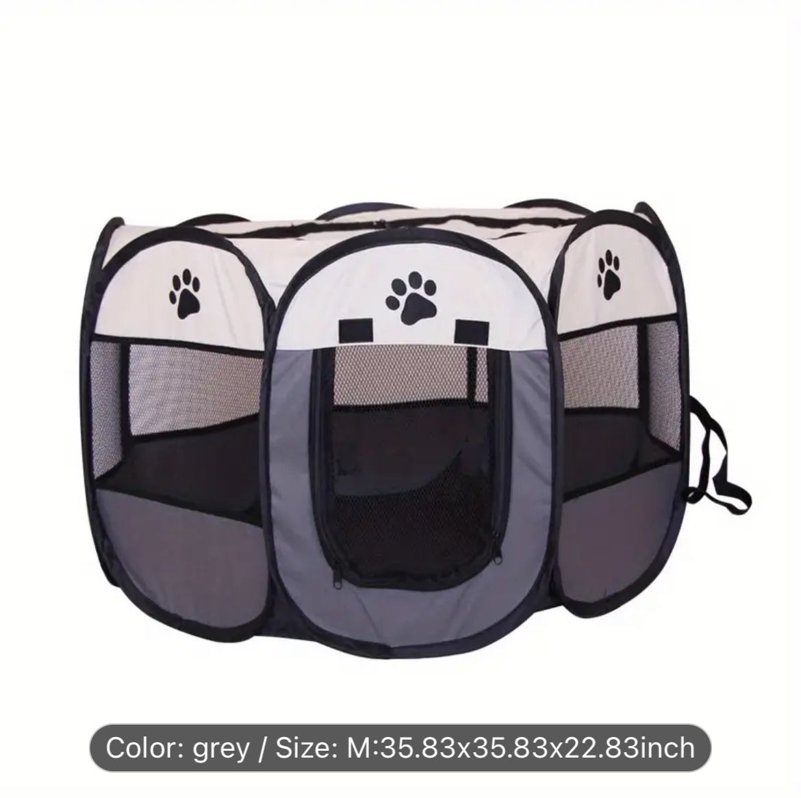 Lightweight Easy Folding Wire Framed Collapsible Travel Pet Playpen