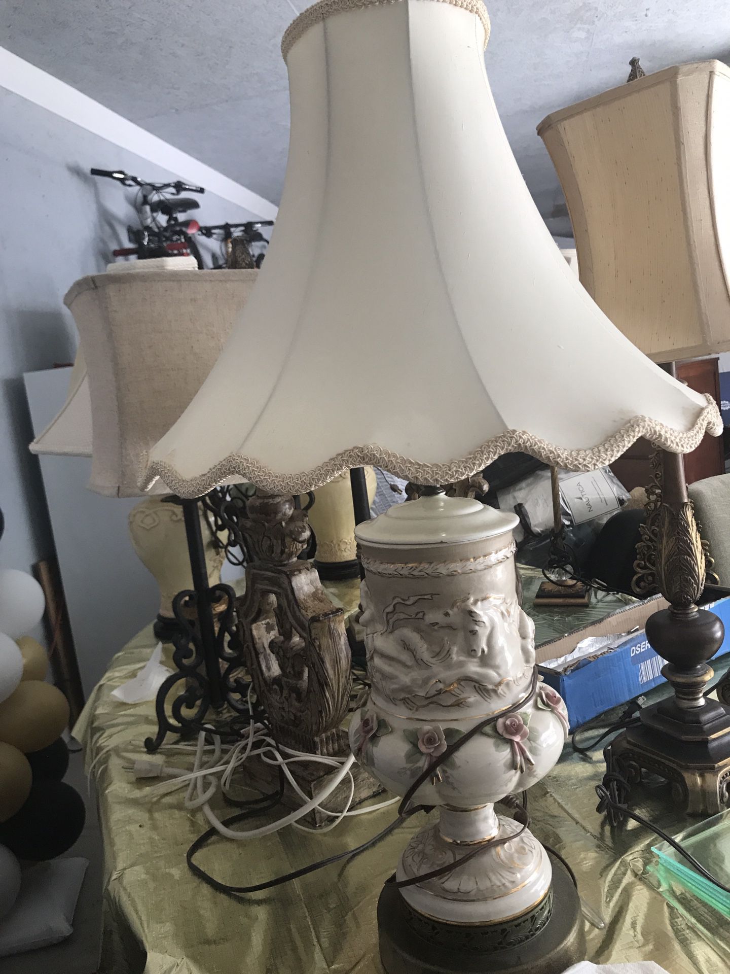 Antique Ceramic Lamp