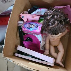 Box Of Girl Toys