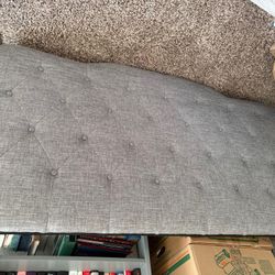 Grey Queen Size Bed Frame