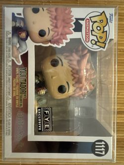 Funko Pop! Jujutsu Kaisen: Yuji Itadori With Tsukamoto Doll #1117 - w/ Protector