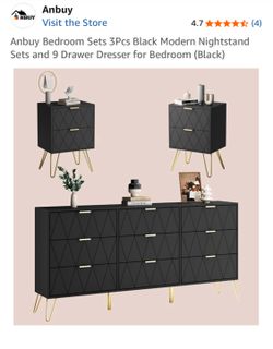 Night Stand And Dresser