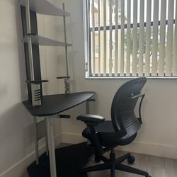 Home Office Desk And Chair 