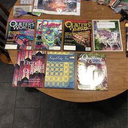 Quilting Books Seven Of Them 