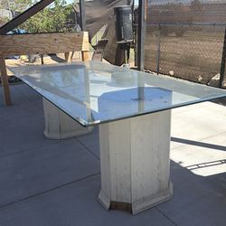 Glass table