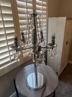 Beautiful chandelier table lamp