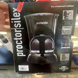 NEW Proctor Silex Coffee Maker – In Box, Never Used