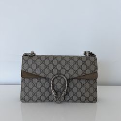 Gucci Dionysus GG Shoulder Bag – Beige Canvas | Authentic | Dust Bag Included