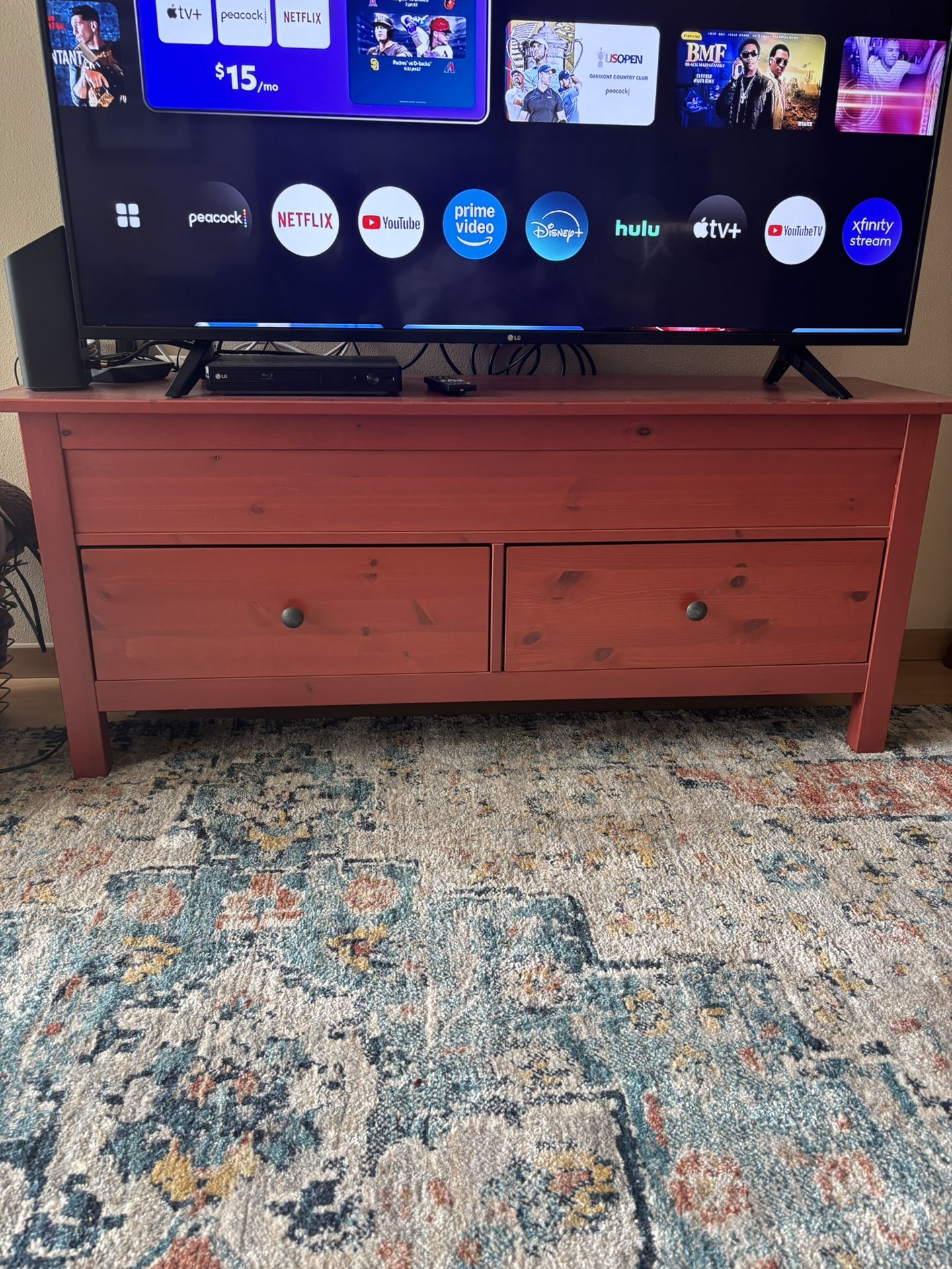 IKEA Hemnes Bench / Entertainment center