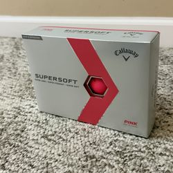 Callaway Supersoft Golf Balls-Pink-12 pack $25 each