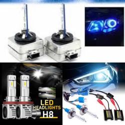 Led headlight bulb kit and hid headlight conversion- any ride.- mazda chevy Tahoe SilverAdo yukon gmc sierra ford f150 f250 mustang caprice
