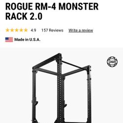 Rogue RM 4 monster W/ 50 Cal Trolley arms (48 In) And many Attachments… 