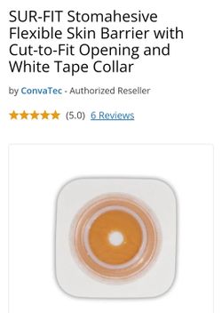 2 and 1/4 inch Colostomy  Wafers and bags. Set of 10