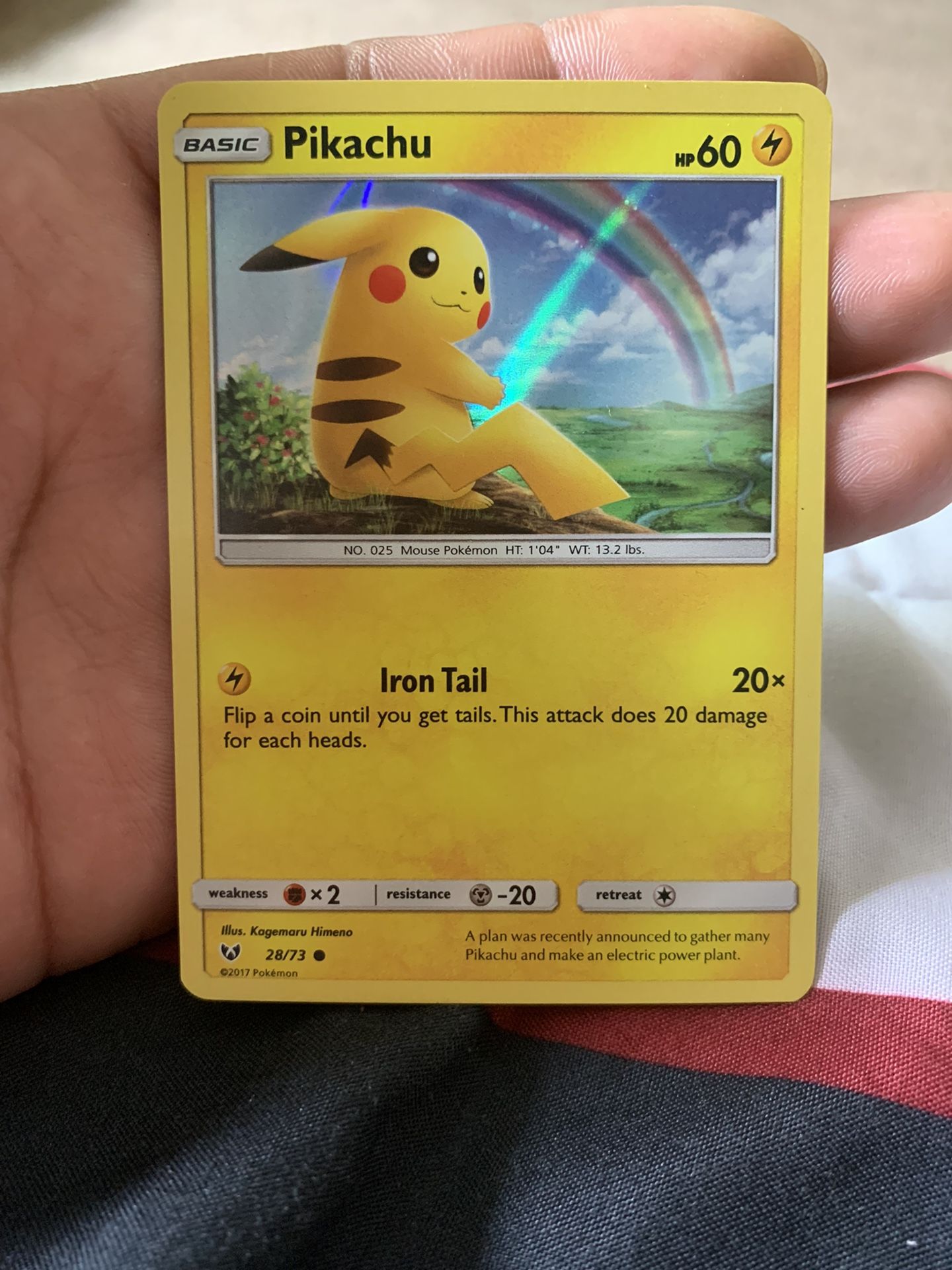 Pikachu 28/73 2017