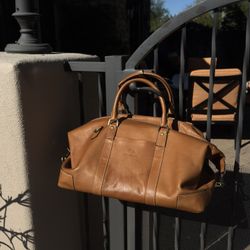 Links & Kings leather Duffel Bag
