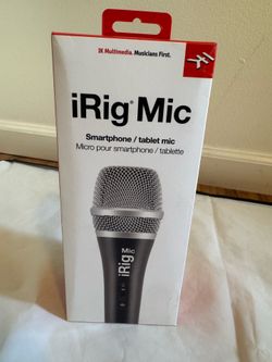 IK Multimedia iRig Mic - Brand New In Box