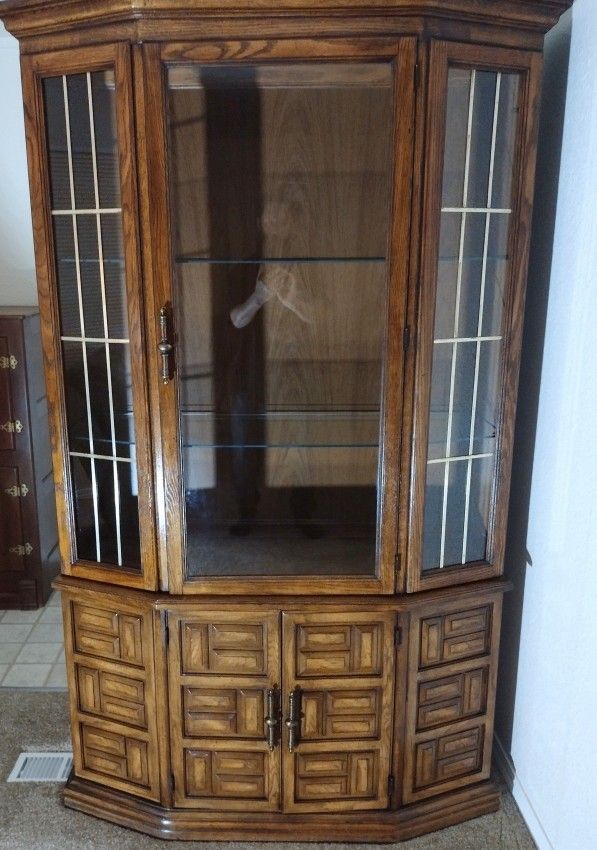 Vintage China Cabinet 