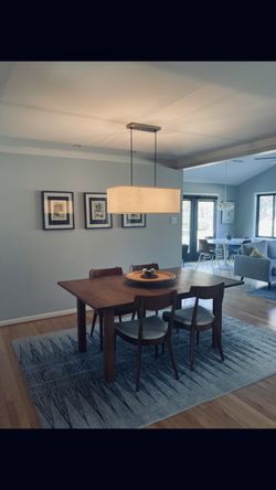 Rectangle Linen Chandelier