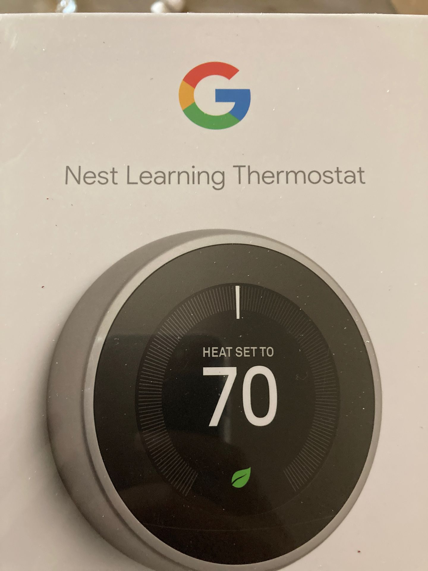 G nest learning thermostat
