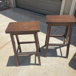 Wood Bar Stools 