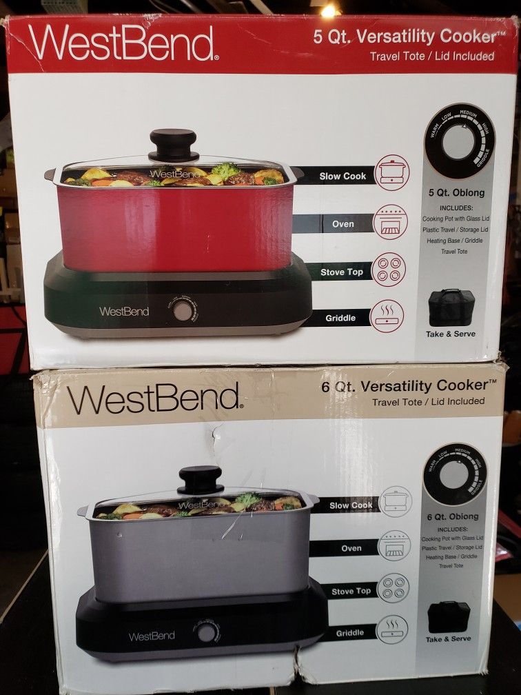 West Bend 5/6 Qt Versatility Cooker