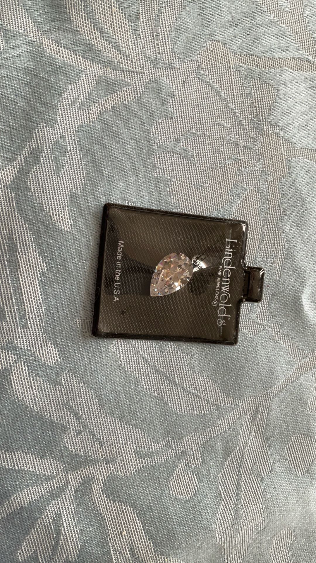 Lindenwold CZ Diamond Stimulant Pear Shape
